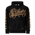 Men’s Graffiti AOP Hoodie – Gold Scriptkonz | Hip - Hop Streetwear Hoodie - Stykonz Graffiti Streetwear